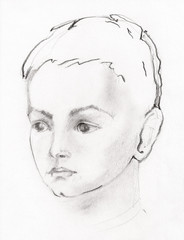 Sketch of boy