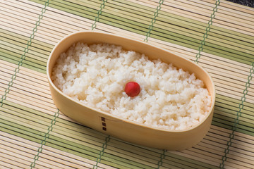 おべんとう　Japanese style famous lunch box (bento)
