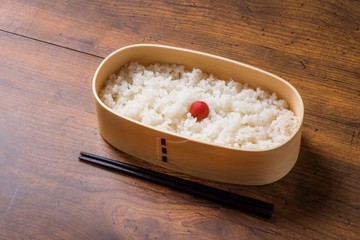 おべんとう　Japanese style famous lunch box (bento)