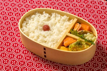 おべんとう　Japanese style famous lunch box (bento)