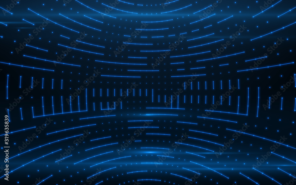 Poster abstract sphere technology network background.futuristic technology background.abstract technology b
