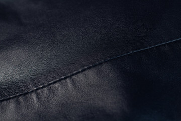 the texture is smooth leather blue