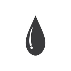 Water drop Logo Template vector illustration design