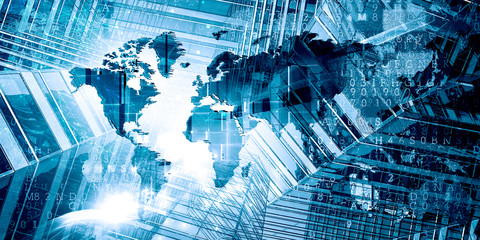 Modern international business . Mixed media