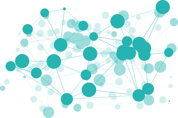 Chemistry green connections connecting, innovation wires layout science