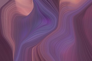 Fototapeta premium abstract flowing and fluid lines and waves wallpaper design with dim gray, rosy brown and antique fuchsia colors. art for sale. good wallpaper or canvas design