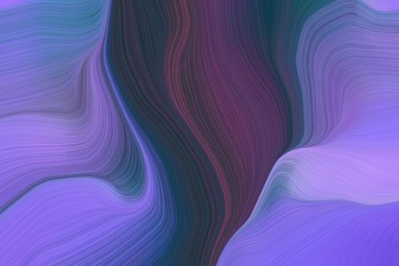 abstract modern lines and waves wallpaper background with medium purple, dark slate gray and slate blue colors. art for sale. good wallpaper or canvas design