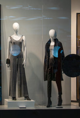 mannequins in a shop window
