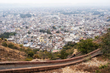 Road up Nahargarh Fort