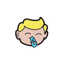Kid logo children icon happy girl boy kids play joy cute cheerful young happiness cartoon character friends illustration kindergarten smile adorable school vector education drawing baby 