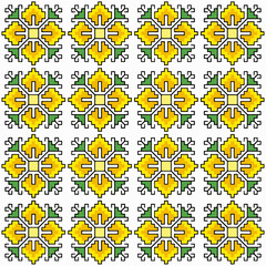 Bulgarian folk motif shevitsa pattern, Beautifull print on demand design,  Geometric background, Abstract wallpaper, Jewelry design, Cross stitch pattern, Ethnic motif isolated on white background
