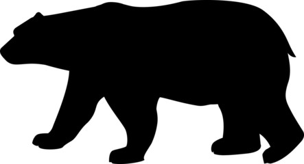 Bear icon, vector illustration