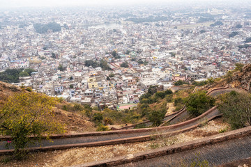 Road up Nahargarh Fort