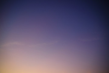 purple clear morning sky