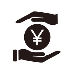 Obraz premium Yen Sign Icon, Yen vector.