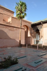 Obraz premium tombeaux Saadiens de Marrakech
