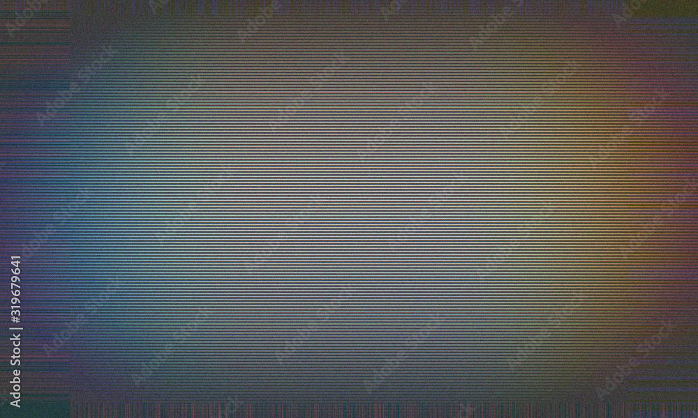 Fototapete abstract background with copy space for text, old tv scan line monitor for glitch overlay
