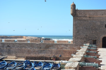Sqala du Port à Essaouira au Maroc
