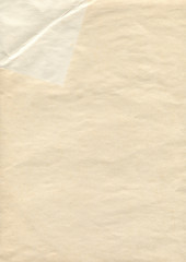 faded old vintage yellow paper