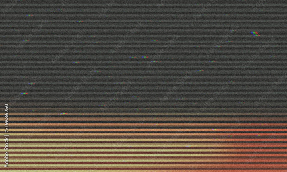 Aufkleber abstract background with copy space for text, old tv scan line monitor for glitch overlay