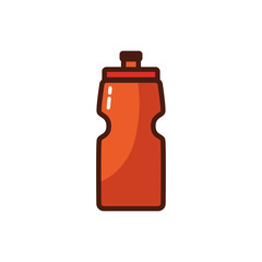 bottle water sport equipment icon