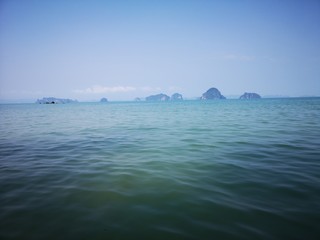 einsame Strände abseits des Tourismus Krabi Thailand 
