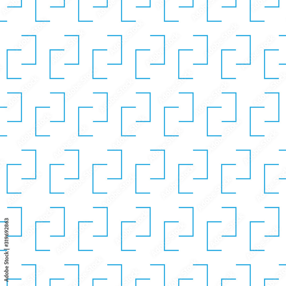Poster abstract background pattern in geometric ornamental style