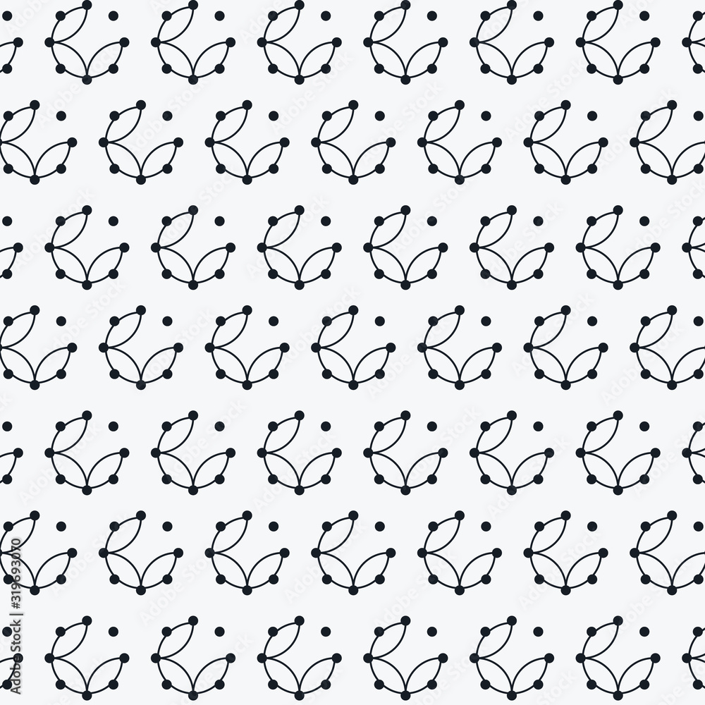 Poster abstract background pattern in geometric ornamental style