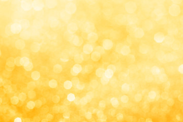 Fototapeta Złoty bokeh - abstrakcyjne, rozmyte tło w ciepłych barwach. obraz