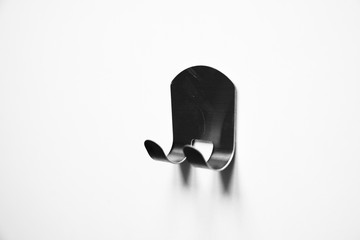 towel hooks, clothes rack, on a white background