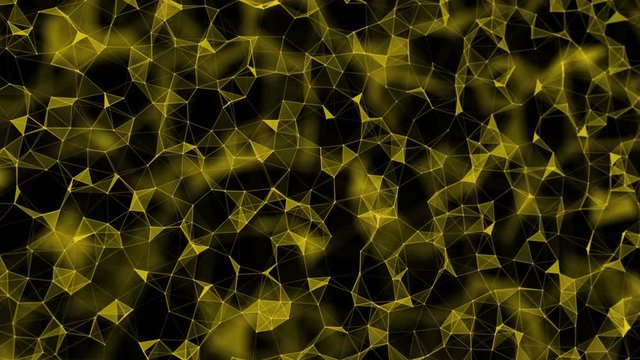 Abstract geometrical futuristic  background with lines and dots.