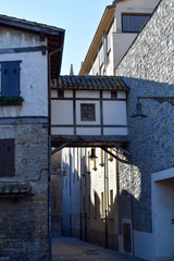 Pasadizo en el casco viejo de Pamplona