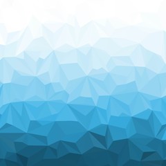 Fototapeta premium blue triangles background. polygonal style. abstract vector pattern. eps 10
