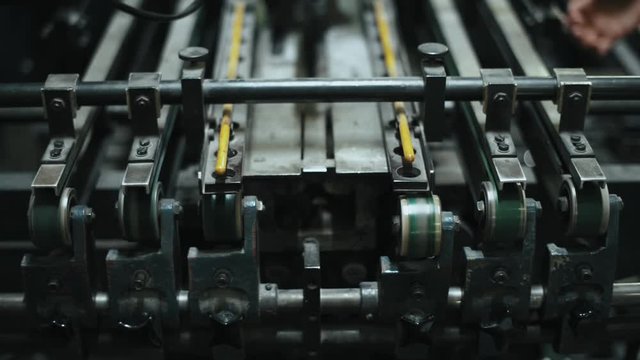 Industry of paper, making books and agenda