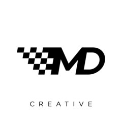 md race logo design