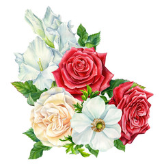 art, background, beautiful, beauty, bloom, blooming, blossom, botanical, bouquet, branch, bud, card, celebration, closeup, color, colour, decoration, design, drawing, drawn, floral, flower, garden, gr