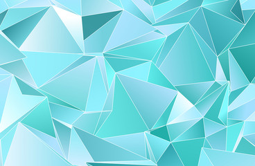 Triangular 3d, modern background