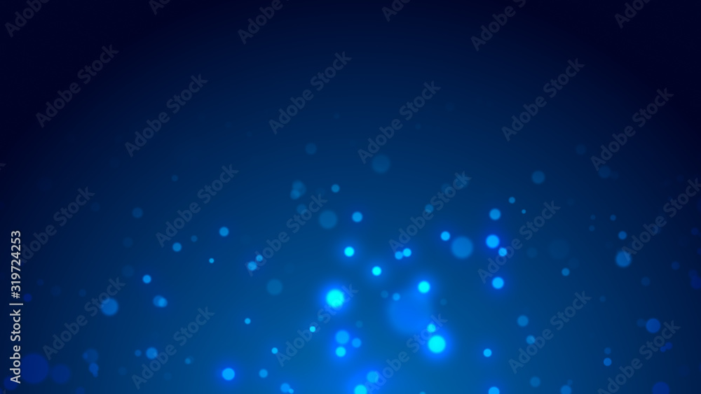 Poster dot white blue pattern screen led light gradient texture background. abstract technology big data di