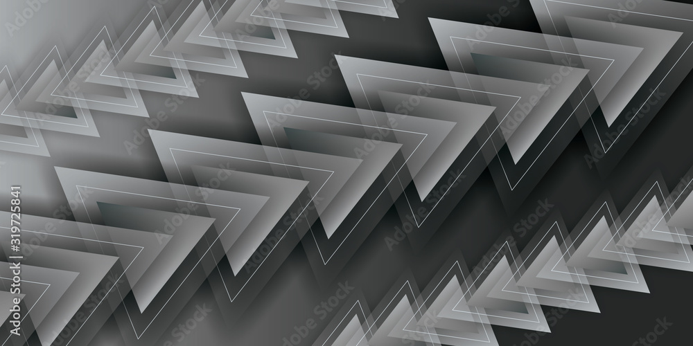 Aufkleber vector geometric abstract background with triangles