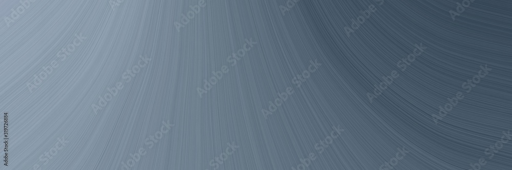 Aufkleber flowing designed horizontal banner with dim gray, dark gray and dark slate gray colors. dynamic curved lines with fluid flowing waves and curves