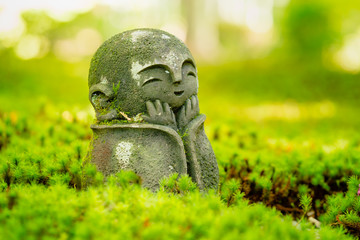 京都 圓光寺 わらべ地蔵さま