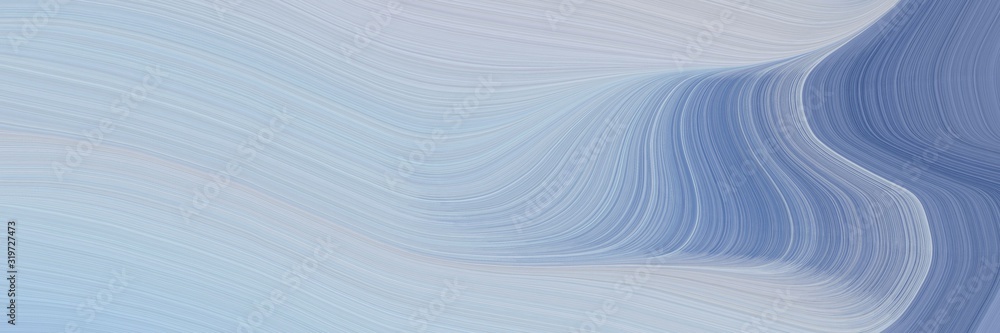 Aufkleber decorative header with light steel blue, teal blue and light slate gray colors. dynamic curved lines