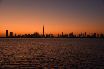 Dubai Sunset, Skyscaper