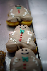  Beautifully decorated catering banquet table with sweets on corporate, christmas, birthday, party event or wedding celebration