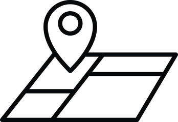 land on map icon