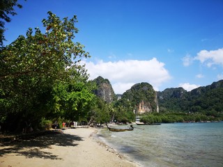Phra Nang Cave Beach und Railay Beach Krabi Thailand