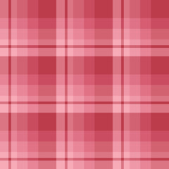 Seamless pattern in stylish cozy berry pink colors for plaid, fabric, textile, clothes, tablecloth and other things. Vector image.
