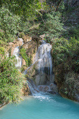 Neer Garh waterfall in Rishikesh, India