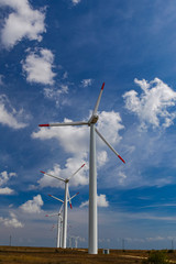 Wind generators. Green electricity. Cape Kaliakra, Bulgaria. Black Sea. - 319741285