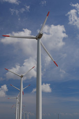 Wind generators. Green electricity. Cape Kaliakra, Bulgaria. Black Sea. - 319741410